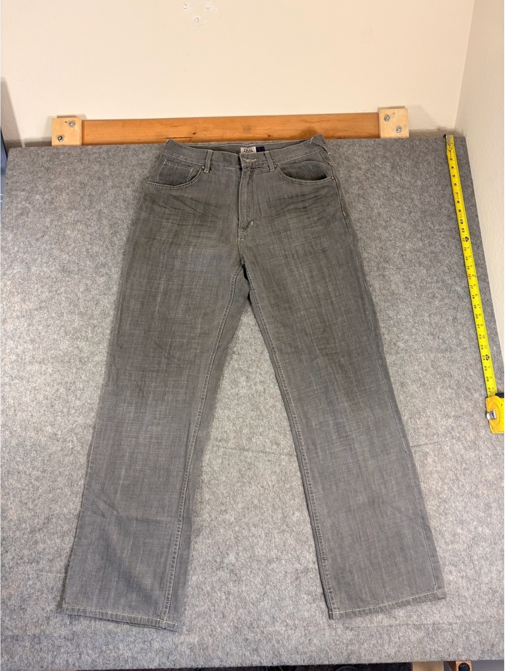 Vintage Phat Farm gray Baggy jeans Mens Size 32x32